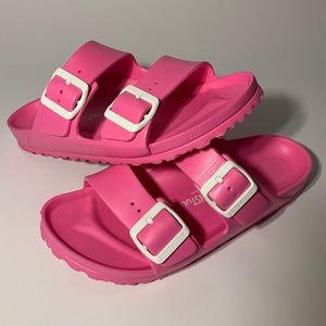 Pink Birkenstock Arizona Essentials EVA Shoes